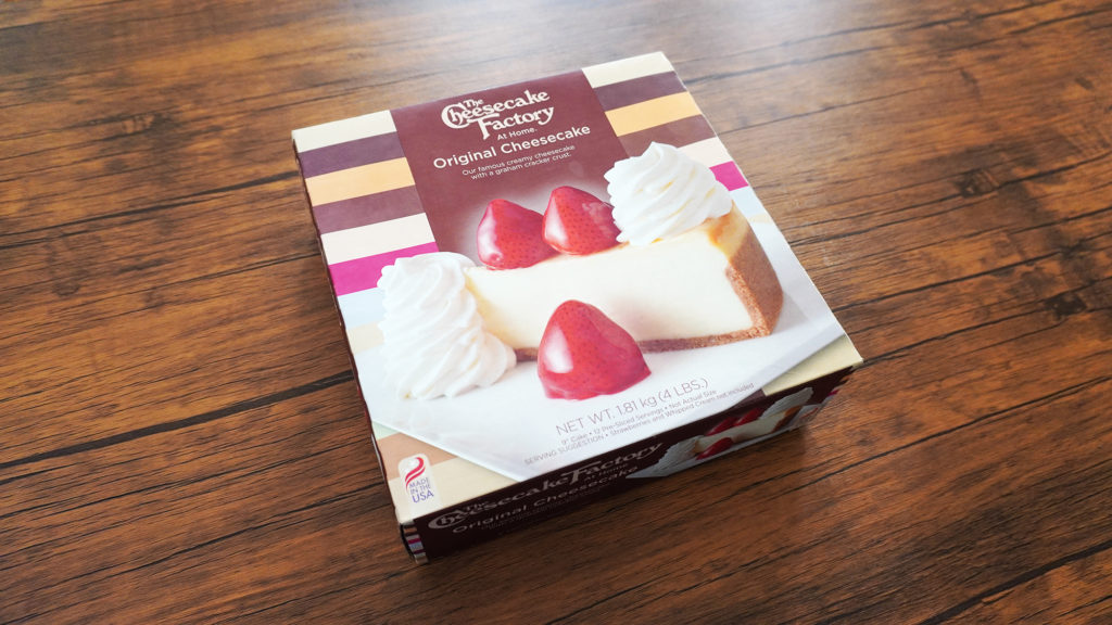The Cheesecake Factory 冷凍オリジナルチーズケーキ