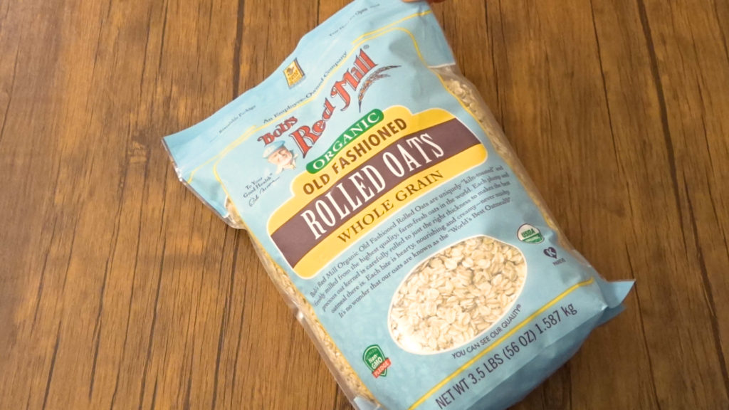 コストコのオーガニックオートミールはグラノーラにぴったりのロールドオーツ麦 Tasty Time