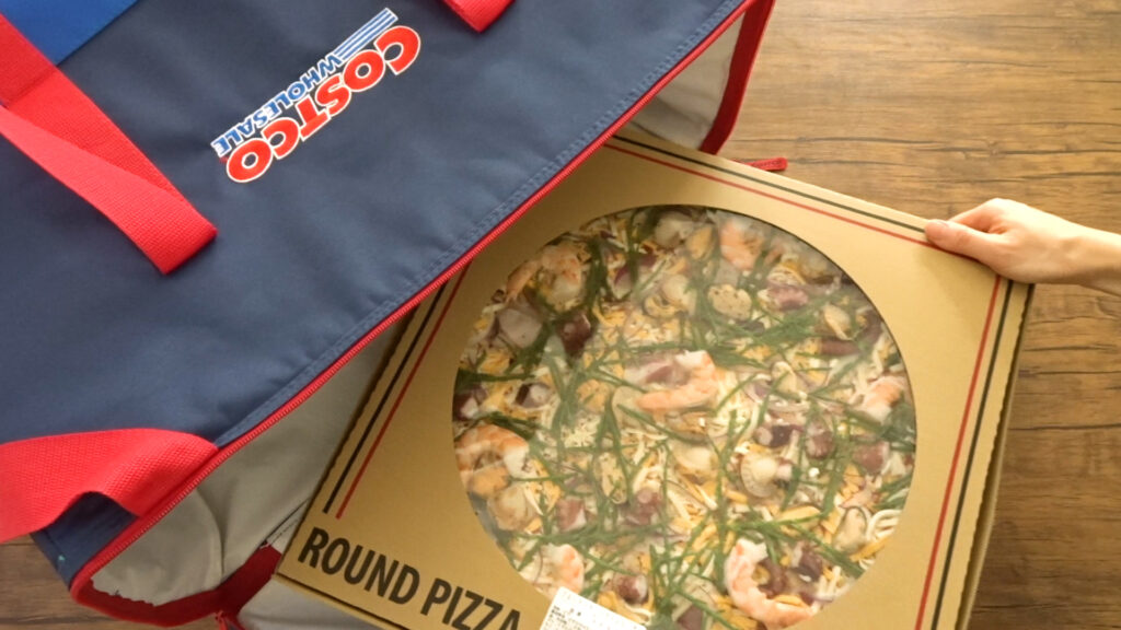 便利なコストコの保冷バッグなら巨大ピザも楽々入る 冷凍食品もショッピングクーラーがあれば一安心 Tasty Time