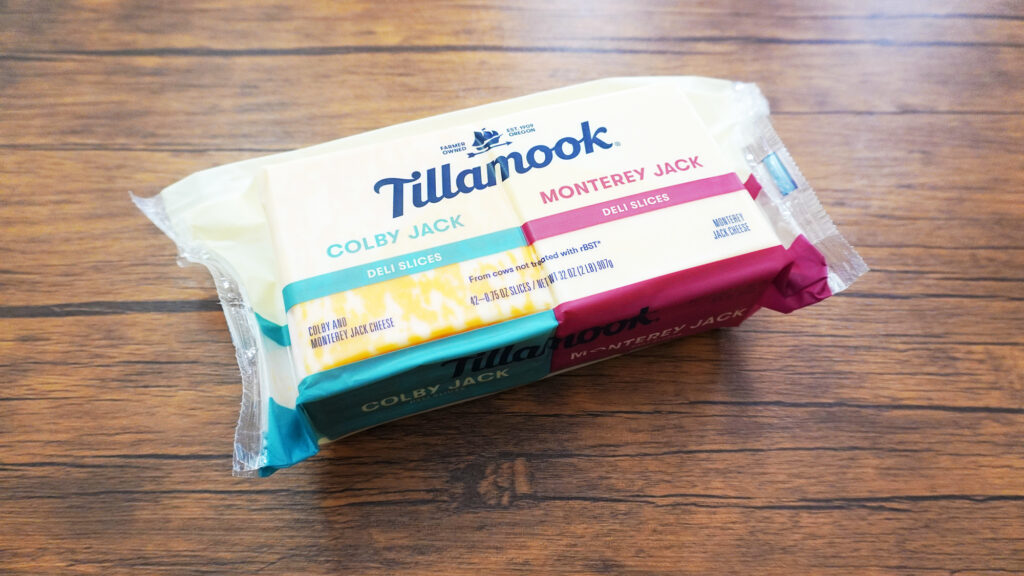コストコのTillamook コンボスライスチーズ