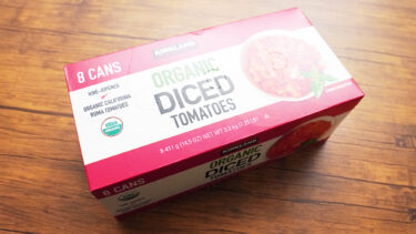 コストコのダイストマト缶は新鮮な完熟トマトから作られるUSDA認定のオーガニック製品！