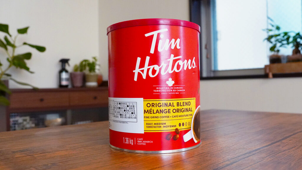 コストコのTim Hortons（ティムホートンズ）オリジナルブレンドコーヒー粉