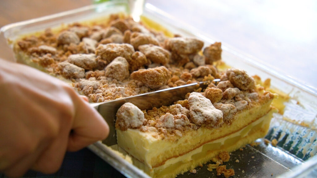 コストコのレアチーズムース＆アップルケーキ