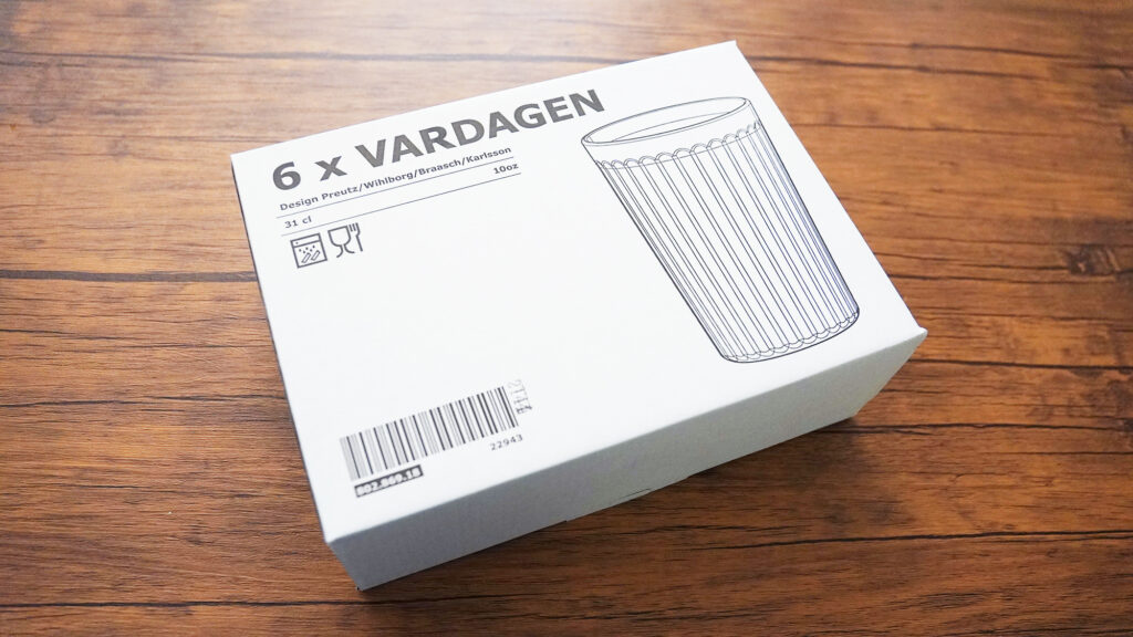 IKEAのVARDAGEN ヴァルダーゲン グラス