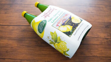コストコの100％オーガニックレモンジュースはシチリア産レモンから作られるストレート果汁！