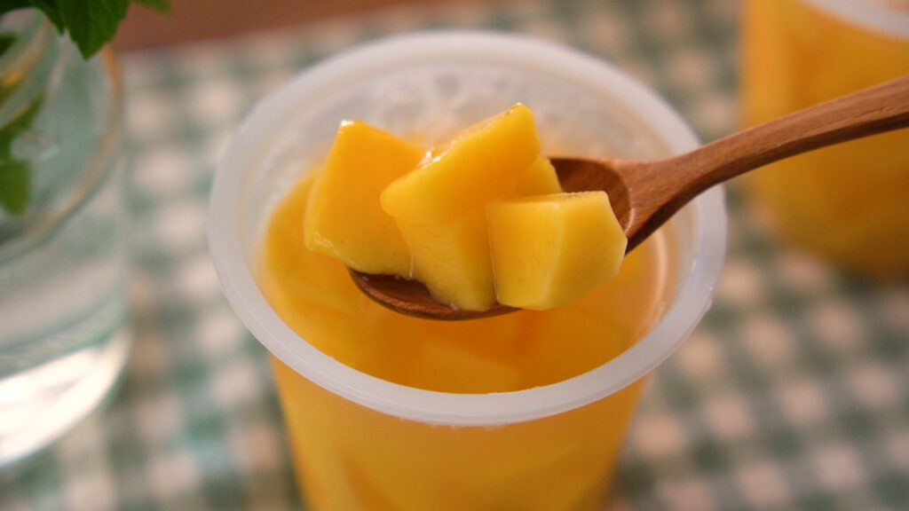 コストコのTruefruit マンゴー シラップ漬け