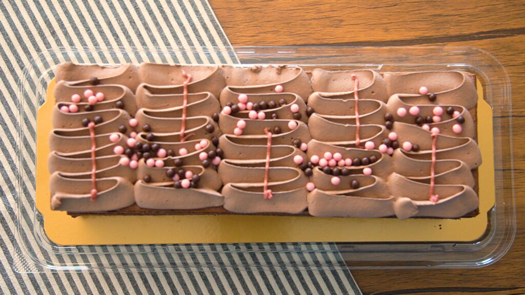 コストコのベルギーチョコレートケーキ