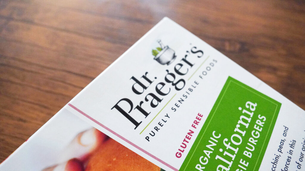 Dr.Praege's Sensible Foods オーガニック ベジタブルバーガーパティ（冷凍）