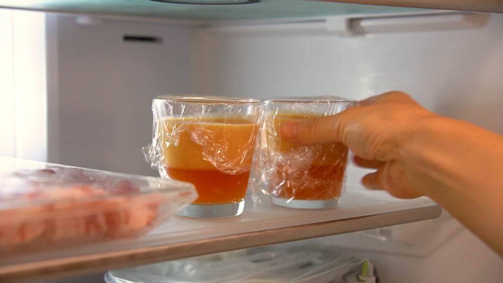 コストコのオランフリーゼル ブラッドオレンジジュース（冷凍）